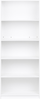 Bücherregal mit 5 Ebenen ZEHNA 197 cm Weiß Bild 4