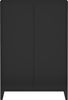 Büroschrank Hamina 113x80x40cm Schwarz [en. casa] Bild 5