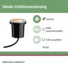 Paulmann 94588 Plug&Shine LED Bodeneinbauleuchte Smart Home Zigbee tunable warm Bild 2