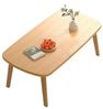 GarveeMore Couchtisch Klappbarer Couchtisch, zusammenklappbarer hölzerner Mini-Schreibtisch Bild 4