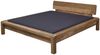 Bett Sheesham 200x200x80 braun geölt BUENO #002 Bild 1