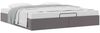 vidaXL Ottoman-Bett ohne Matratze Grau 200x200 cm Kunstleder 3310822 Bild 5