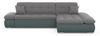 DOMO collection Ecksofa Moric, L-Form, XXL-Sofa - Breite 300cm, viel Platz, auch in Cord, wahlweise mit Bettfunktion und Armteilverstellung, eiblau-grau Bild 4