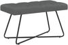 vidaXL Bank mit Knopfheftung Dunkelgrau 80 x 40 x 46 cm Stoff 42038358 Bild 2