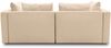 Gartenlounge Sofa 2-Sitzer Bozhana 220x67x96 mit Outdoorbezug in beige Bild 4