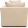 Gartenlounge Sofa 2-Sitzer Bozhana 220x67x96 mit Outdoorbezug in beige Bild 3