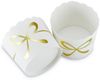 Frau WUNDERVoll Muffinform 25 Muffin Backformen, weiß mit gold Schleife, Durchmesser 6,1 cm, (25-tlg) Bild 3