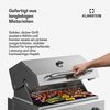 WaldChef Küche Outdoor | Gasgrill | 4 Brenner | 50 mbar | 12800 W | Gusseisen-Rost | Edelstahl Anthrazit Bild 3
