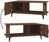 Couchtisch Braun Eichen-Optik 90 x 50 x 40 cm Holzwerkstoff [817548] Bild 5
