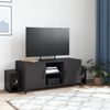 vidaXL TV-Schrank Schwarz 100,5x39x43,5 cm Stahl 846662 Bild 3