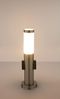 Stehlampe, 2x Steckdose, Edelstahl, H 45 cm, BOSTON Bild 4