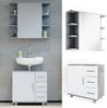 Badmöbel-Set Ilias Beton 2 Teile Vicco Bild 2