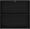 vidaXL Bücherregal Schwarz Eichen-Optik 80 x 30 x 76,5 cm 8003716 Bild 4