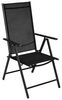vidaXL 7-tlg. Garten-Essgruppe Aluminium Schwarz 3070635 Bild 2