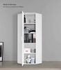 mokebo® Eckschrank 'Der Lange' moderner Mehrzweckschrank, Schrank & Haushaltsschrank, Made in Germany | 64 x 180 x 64 (B/H/T in cm) Bild 3