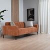 Bronx71 Sofa 3-Sitzer Kansas Stoff terracotta Bild 5