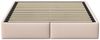 Gdood Polsterbett 160 x 200 cm Doppelbett Stauraumbett mit Bettkasten & Schubladen (Leinenmaterial Polsterbett(Ohne Matratze), mit Komforthöhe, Leises Design Bett Bild 4