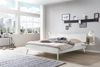 Hasena Lounge Caluso 180x200 MDF weiss - Fusshöhe 25 cm Massivholzbett Bild 2