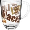 LEONARDO Latte-Macchiato-Tasse NAPOLI, 6-tlg, Glas, Latte Macchiato-Tasse, 380 ml, 3-farbig, 6-teilig Bild 2