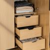 HOME DELUXE 'NYLA' Kleiderschrank, Holz/Metall, 150x200 cm Bild 2