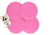 sunnypillow Stuhlkissen 4er Set Sitzkissen Filz Stuhlkissen rund Ø 36cm Filzkissen, Rosa Bild 4