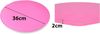 sunnypillow Stuhlkissen 4er Set Sitzkissen Filz Stuhlkissen rund Ø 36cm Filzkissen, Rosa Bild 2