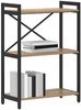 vidaXL Bücherregal Artisan-Eiche 60 x 30 x 85 cm Holzwerkstoff 868400 Bild 3