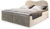 Masseno Boxbett FLUVIA 160x200 cm mit Bonell Matratze und Topper, Doppelbett, Polsterbett mit Kopfteil, Boxspringbett Bild 3