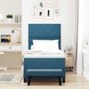vidaXL Boxspringbett mit Kopfteil Dunkelblau 200 x 100 cm Samt 3344562 Bild 3