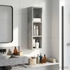 vidaXL Badezimmer-Wandschrank Betongrau 20 x 14 x 70 cm Holzwerkstoff 889298 Bild 4