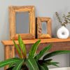 CREEDWOOD Wandspiegel WANDSPIEGEL "BASE A", 40cm, Massivholz, Natur Holzspiegel Bild 3