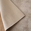 HOME DELUXE Kurzflor Teppich FOFI - 200 x 140 cm Creme Bild 5