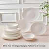 Karaca Geschirr-Set Karaca White Pure 24-teiliges Glas Geschirrset für 6 Personen, Weiß, 6 Personen, Glas, Handwäsche empfohlen Bild 2