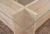 Skye Decor Couchtisch 100% TEMPERED GLASS, 40 cm x 65 cm x 105 cm 353NRD11 Bild 4