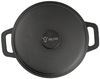 BBQ-Toro Bräter Gusseisen Cocotte, 2,7 Liter, Ø 20 cm, rund, Bräter mit Deckel, Gusseisen (1-tlg), bereits eingebrannt Bild 4