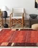 Gabbeh Teppich Wolle rot 160 x 230 cm Hochflor SINANLI Bild 3