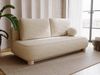 Compleo Schlafsofa Sofa ohne Armlehnen, moderne runde Form, Moderne Couch, Viele Farben zur Auswahl, Breite: 209 cm Bild 3