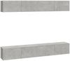 vidaXL TV-Wandschränke 4 Stk. Betongrau 100x30x30 cm 3114193 Bild 2