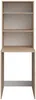 Vente-unique - ERKANO Waschküche Holz, Platte BeigeWeiß - B 66,8 cm x H 184,4 cm x L 156,7 cm Bild 5