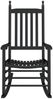 vidaXL Schaukelstühle mit Gebogenen Sitzen 2 Stk. Schwarz Pappelholz 3281586 Bild 4