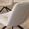 Bronx71 Sessel Eevi grau recycelter Stoff drehbar Bild 4