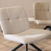 Bronx71 Sessel Eevi grau recycelter Stoff drehbar Bild 3