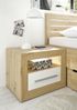 Bett >Frieda< in Artisan Eiche - 307x94x206cm (BxHxT) Bild 4