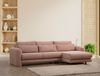 Ecksofa, 'Lily', 73 x 165 x 290, Rosa Bild 2