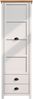 Home affaire Garderobenschrank Herzwill Kleiderschrank, grau, Eiche, Kleiderstange, B/H/T ca.: 65/201/41 cm Bild 5