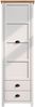 Home affaire Garderobenschrank Herzwill Kleiderschrank, grau, Eiche, Kleiderstange, B/H/T ca.: 65/201/41 cm Bild 4