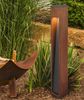 Außenleuchte, Stehlampe, Wegeleuchte, Holz, H 80 cm Bild 5