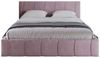 FDM Polsterbett TOPSELLER Stauraumbett MADE IN EU - aus hochwertigem Velours (verfügbar 90x200 120x200 140x200 160x200 180x200cm, Bettrahmen, Bett, Optional mit Matratze bestellbar, mit großen gepolsterten Kopfteil, mit Bettkasten zum aufklappen), Meta... Bild 4