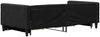vidaXL Tagesbett Ausziehbar mit Schubladen Schwarz 100x200 cm Stoff 3196621 Bild 5