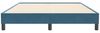 vidaXL Boxspringbett ohne Matratze Dunkelblau 140x210 cm Samt 3315829 Bild 5